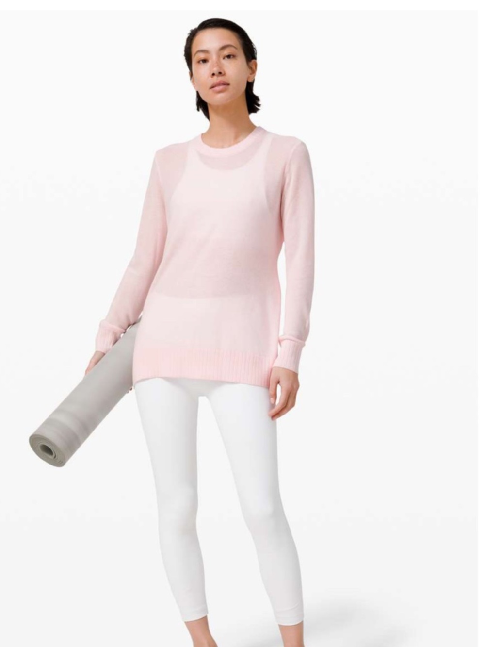 Lululemon blush pink sweater